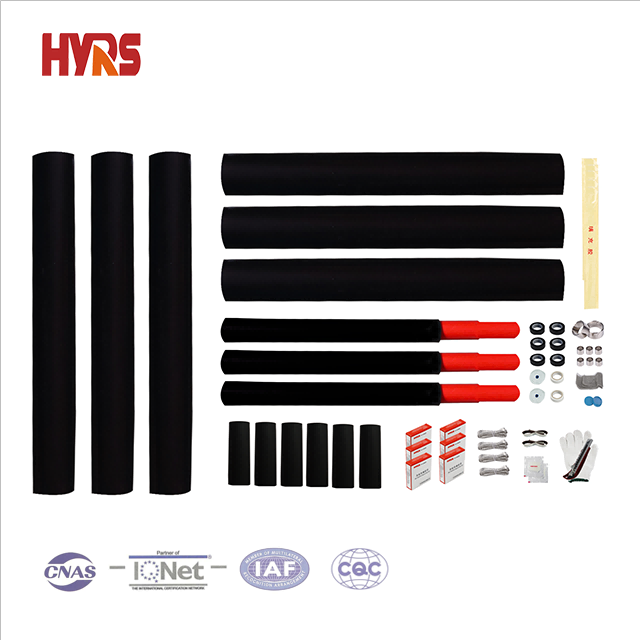 Kits de joints droits à 3 noyaux thermorétractables 35kV