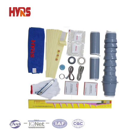 Kit de terminaison à trois cœurs rétractable à froid HUAYI-HYRS 35kV pour intérieur